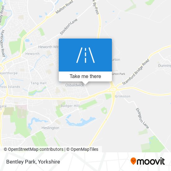 Bentley Park map