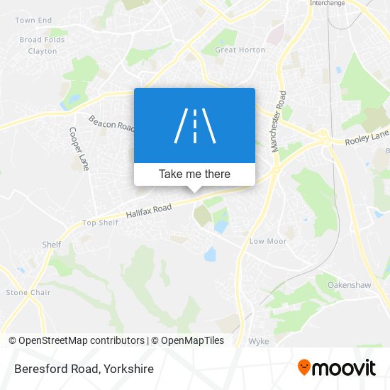 Beresford Road map