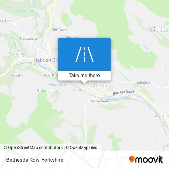 Bethesda Row map
