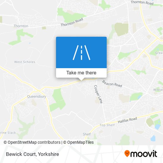 Bewick Court map