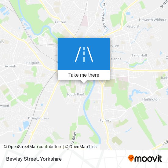 Bewlay Street map
