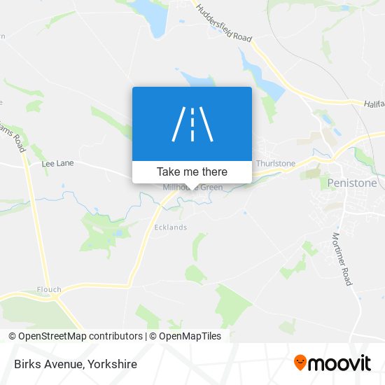 Birks Avenue map
