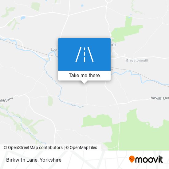 Birkwith Lane map