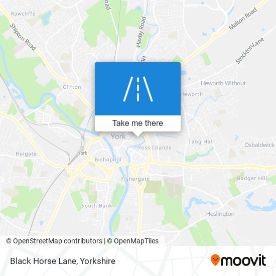 Black Horse Lane map