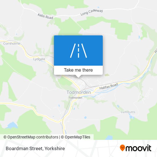 Boardman Street map