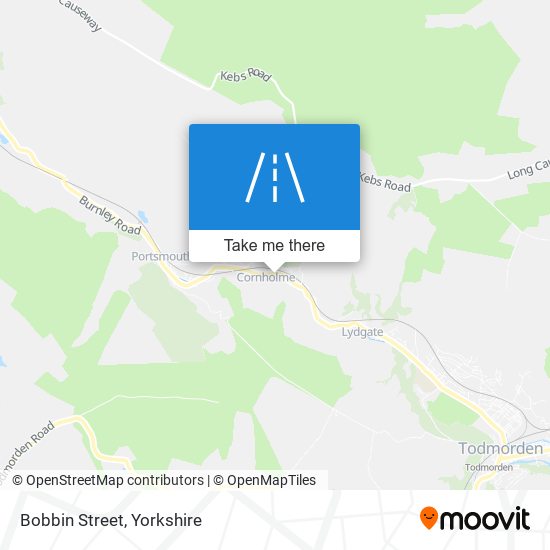 Bobbin Street map