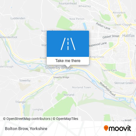 Bolton Brow map