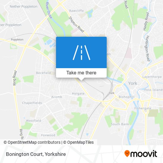 Bonington Court map