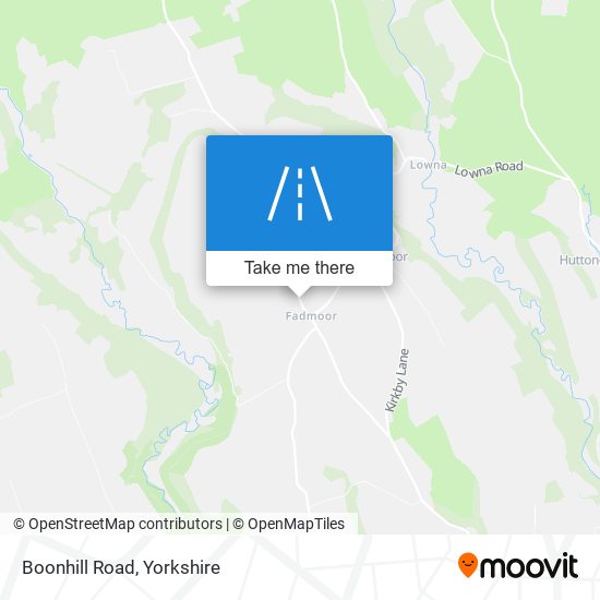 Boonhill Road map