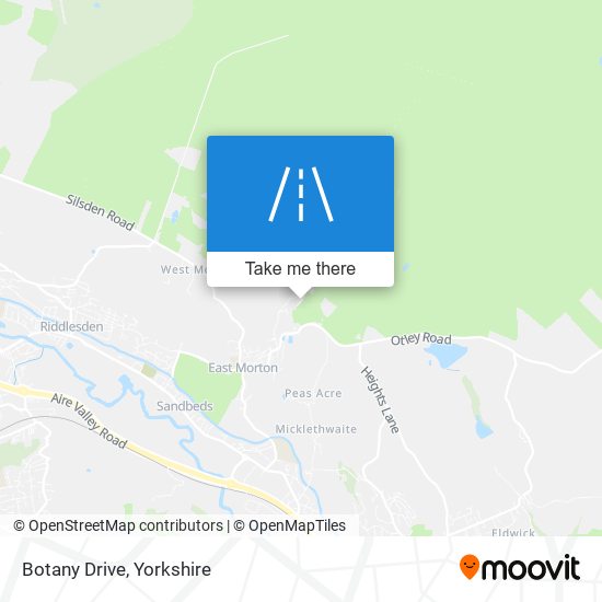 Botany Drive map