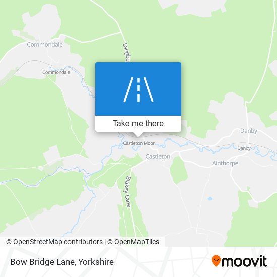 Bow Bridge Lane map