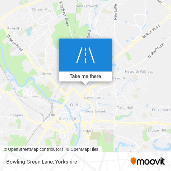 Bowling Green Lane map