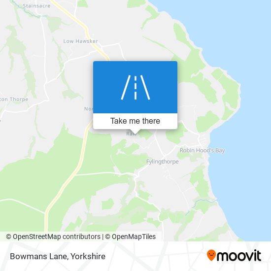 Bowmans Lane map