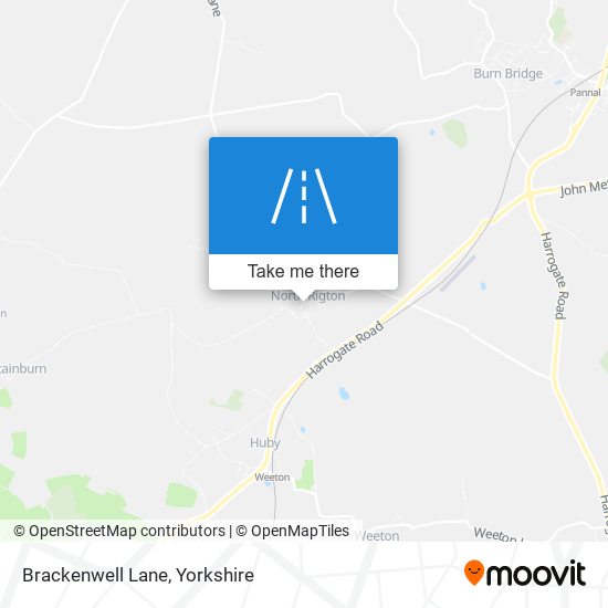 Brackenwell Lane map