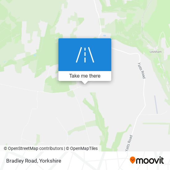 Bradley Road map