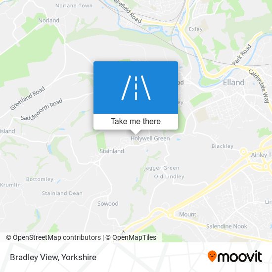 Bradley View map