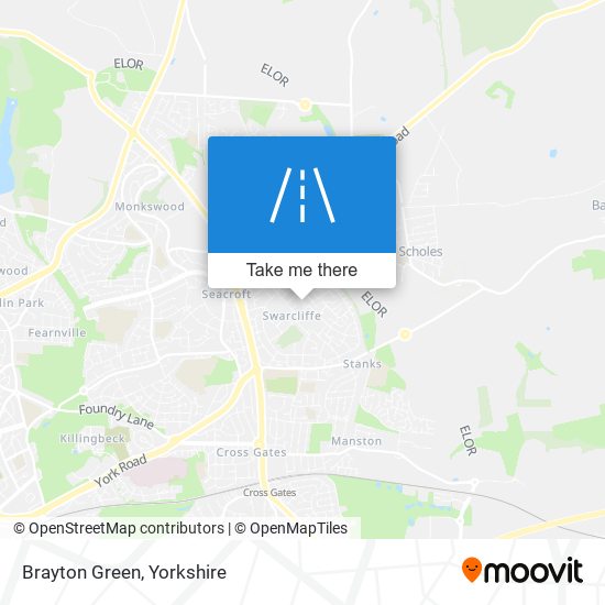 Brayton Green map