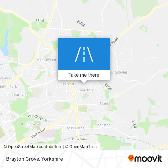 Brayton Grove map