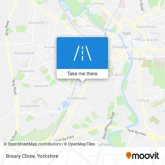 Breary Close map