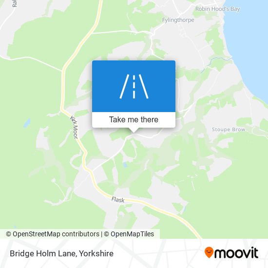 Bridge Holm Lane map