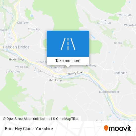 Brier Hey Close map