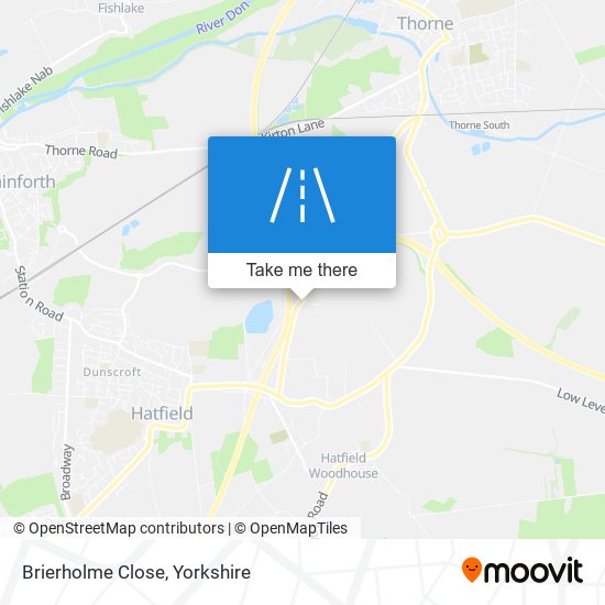 Brierholme Close map