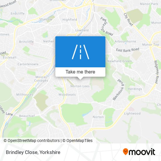 Brindley Close map