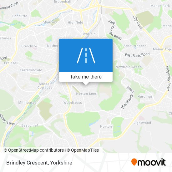 Brindley Crescent map