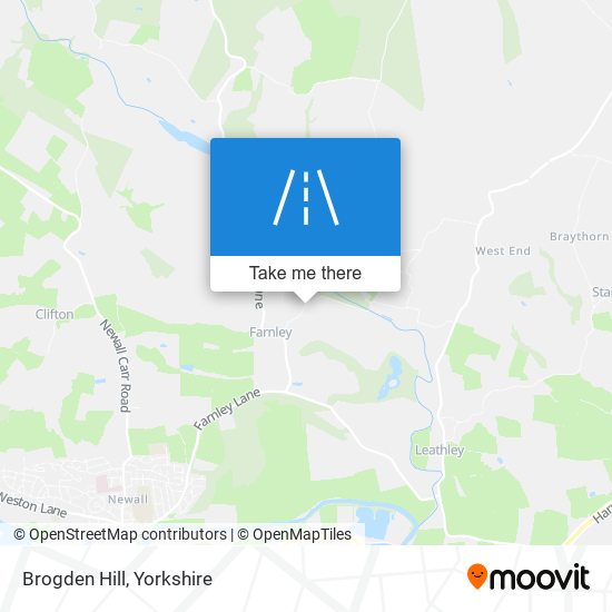 Brogden Hill map