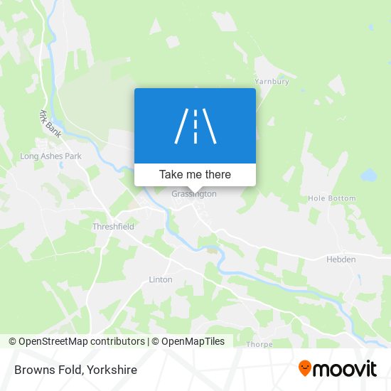 Browns Fold map