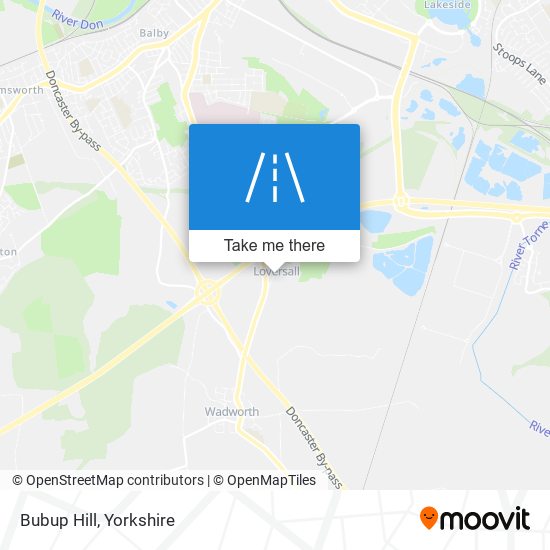 Bubup Hill map