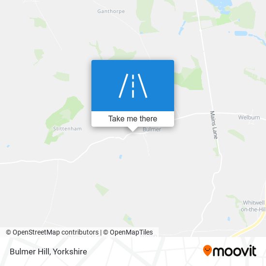 Bulmer Hill map