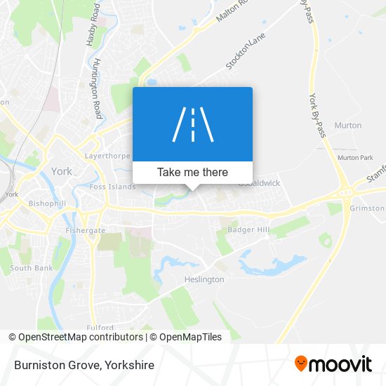 Burniston Grove map