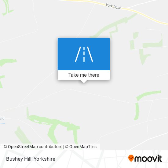 Bushey Hill map