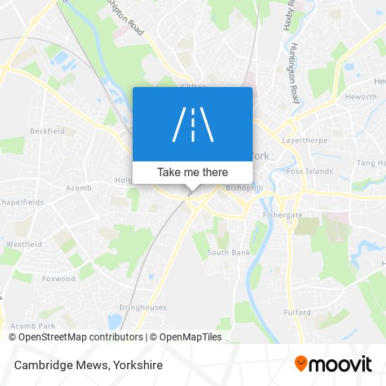 Cambridge Mews map