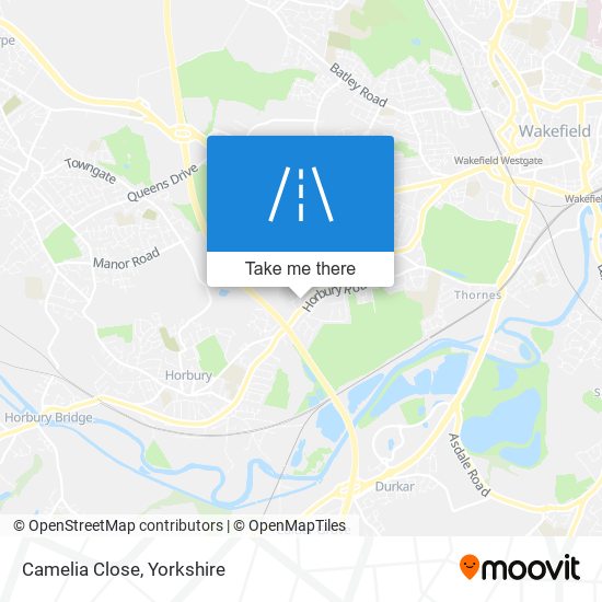 Camelia Close map