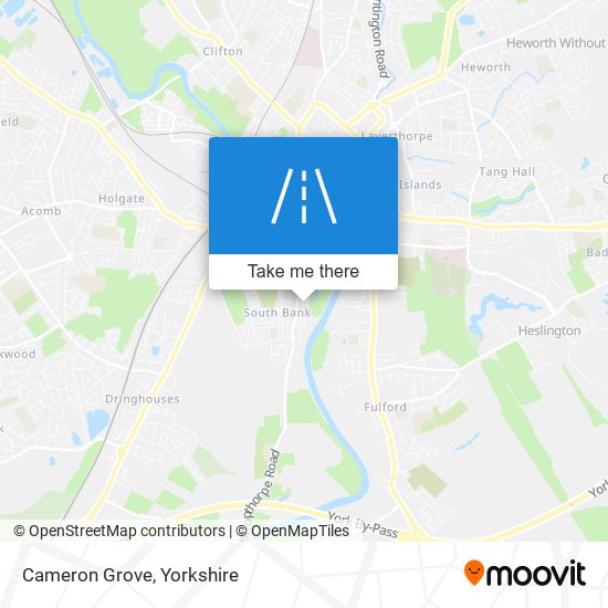 Cameron Grove map