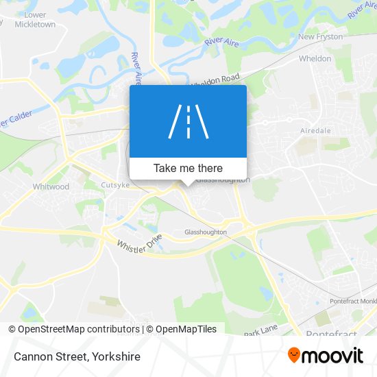 Cannon Street map