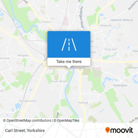 Carl Street map