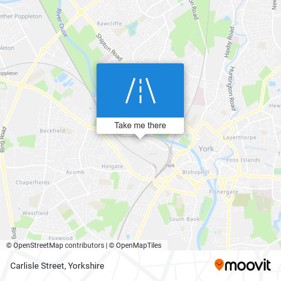 Carlisle Street map