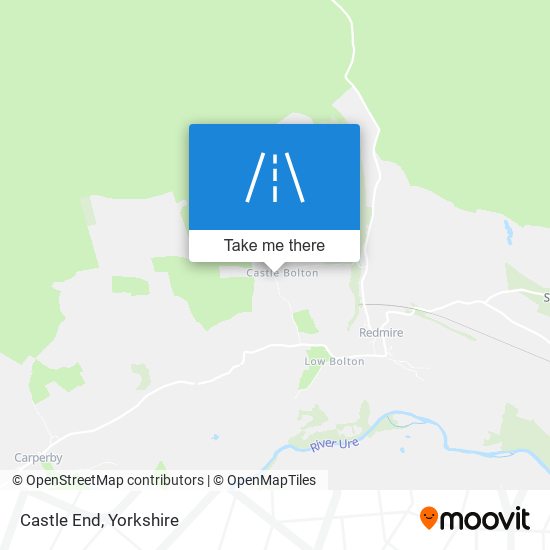 Castle End map