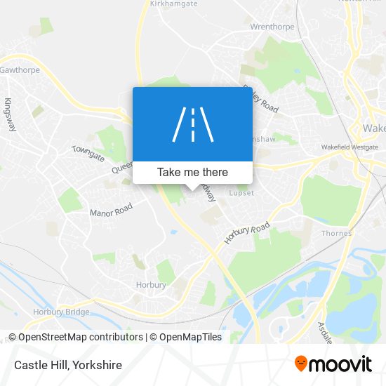 Castle Hill map