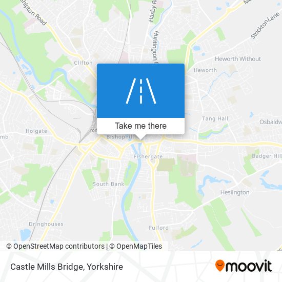 Castle Mills Bridge map