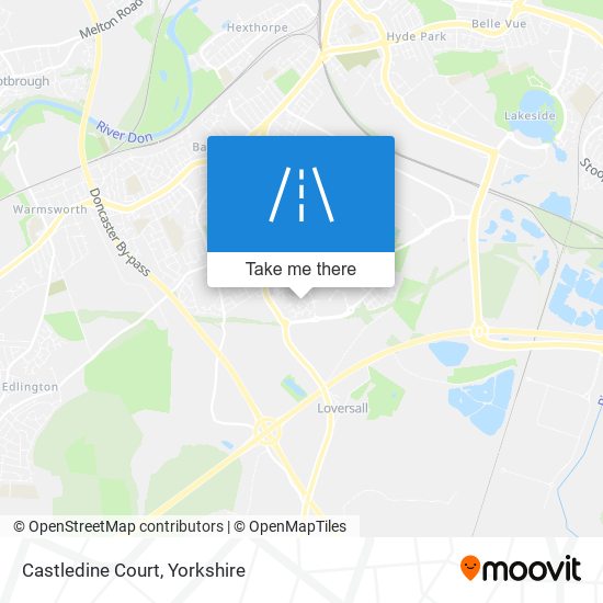 Castledine Court map