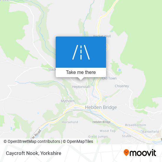 Caycroft Nook map