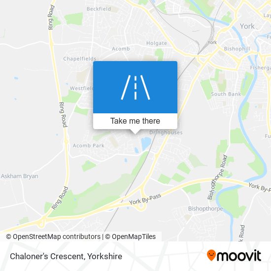 Chaloner's Crescent map