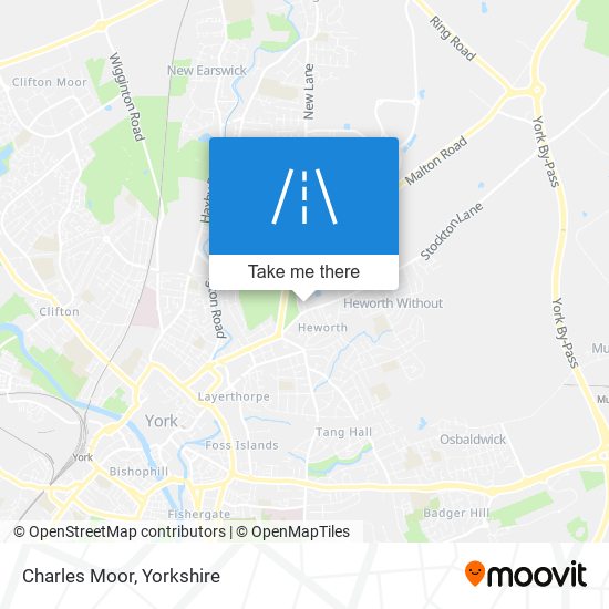 Charles Moor map