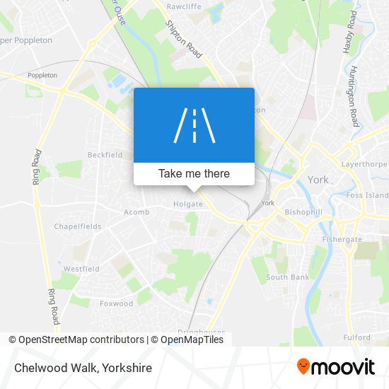 Chelwood Walk map