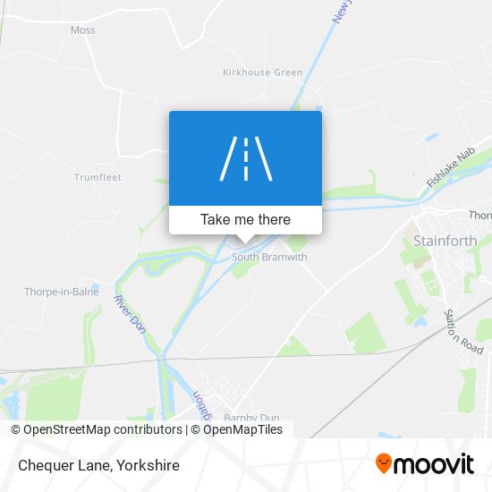 Chequer Lane map