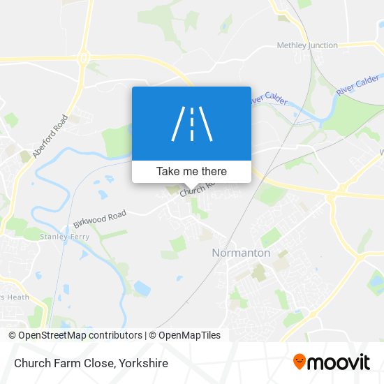 Church Farm Close map